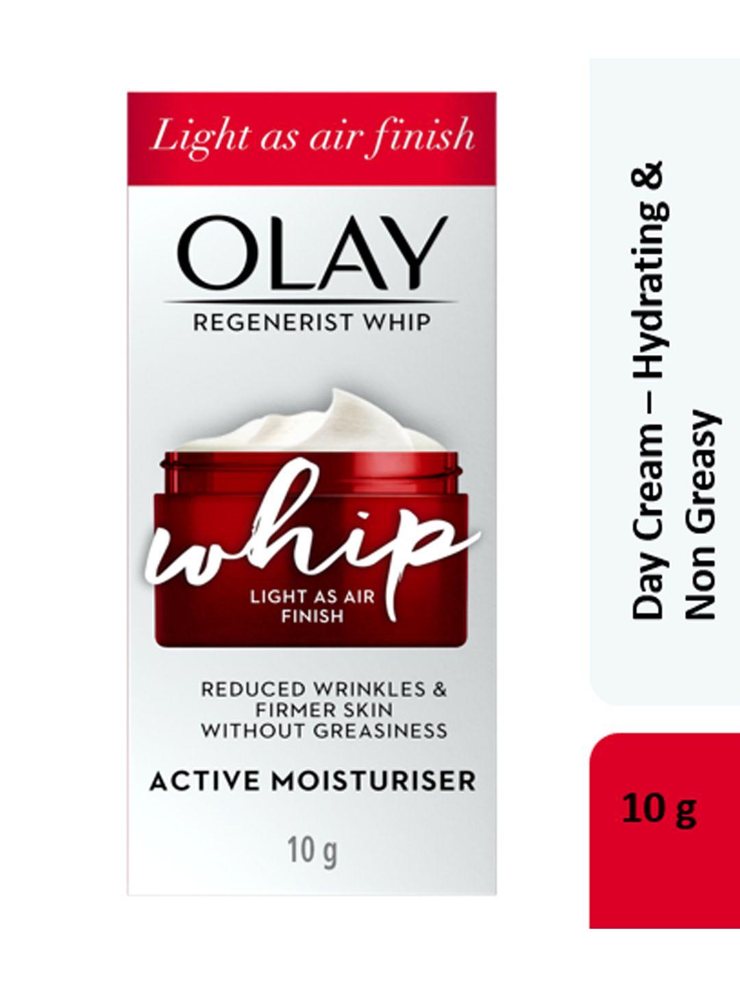 olay regenerist whip ultra lightweight cream with hyaluronic acid & niacinamide 10g