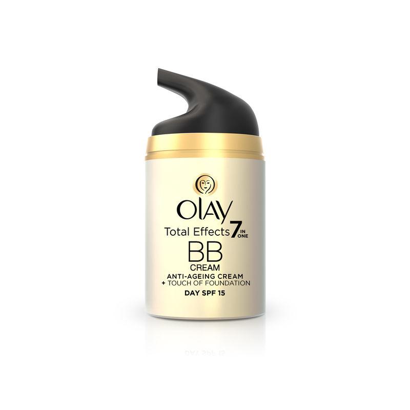 olay total effects 7 in one touch of foundation bb creme spf 15