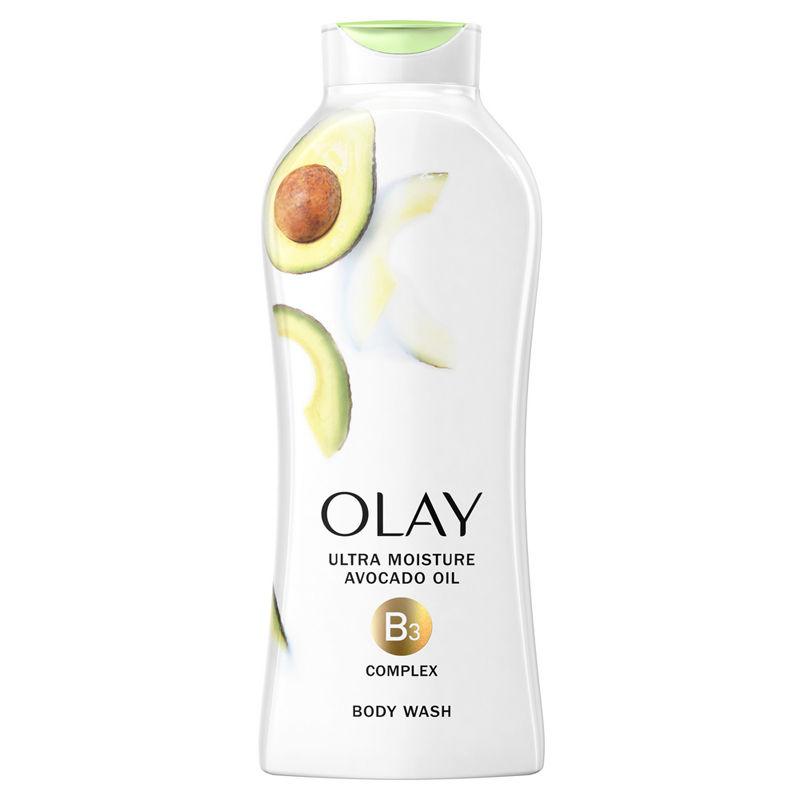 olay ultra moisture body wash with avocado oil