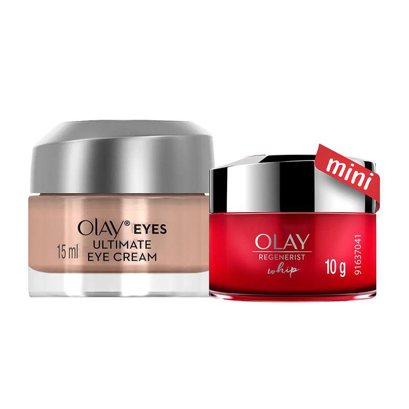 olay regenerist whip mini and ultimate eye cream combo