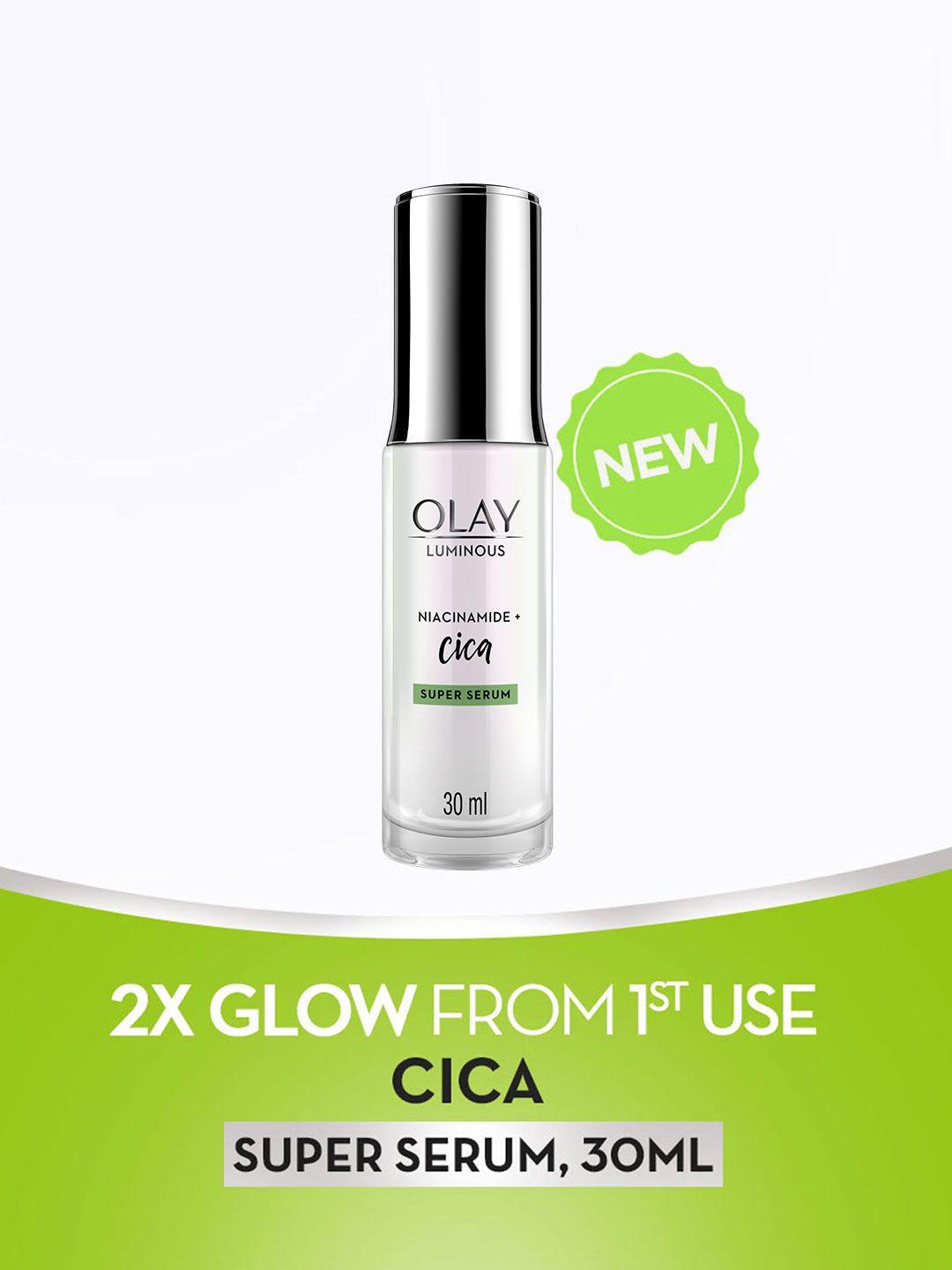 olay white radiance niacinamide & cica super serum - 30 ml