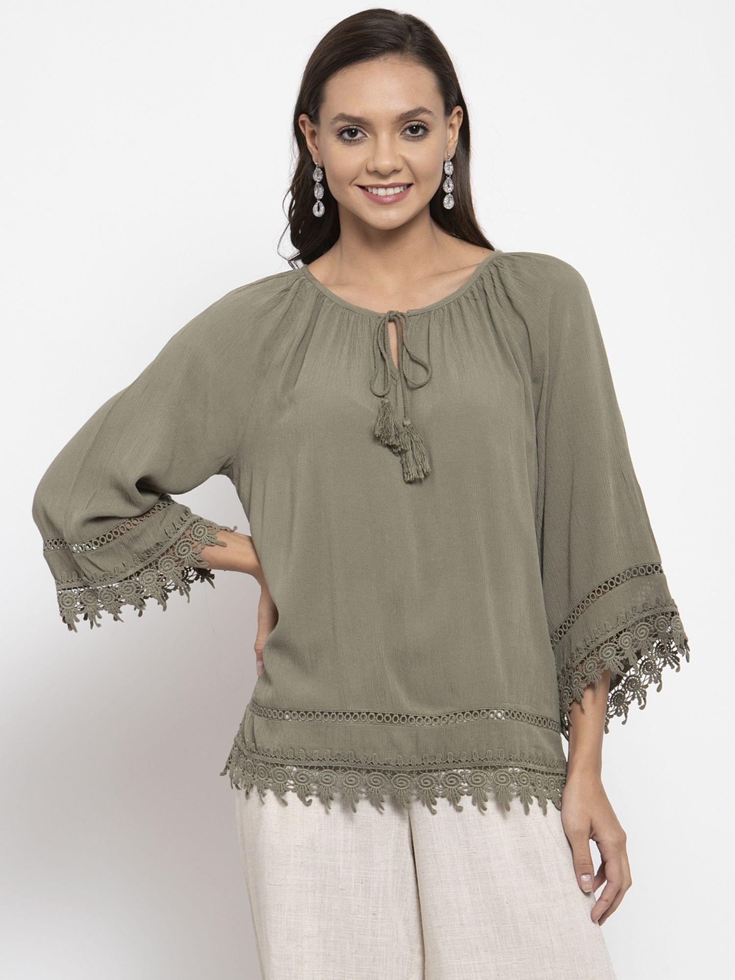 olive fashion tunic