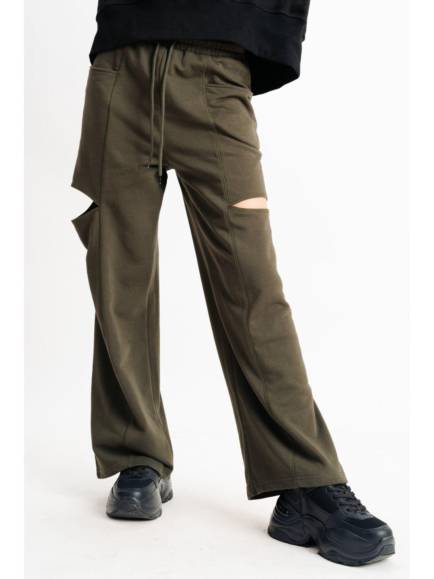 olive green pant