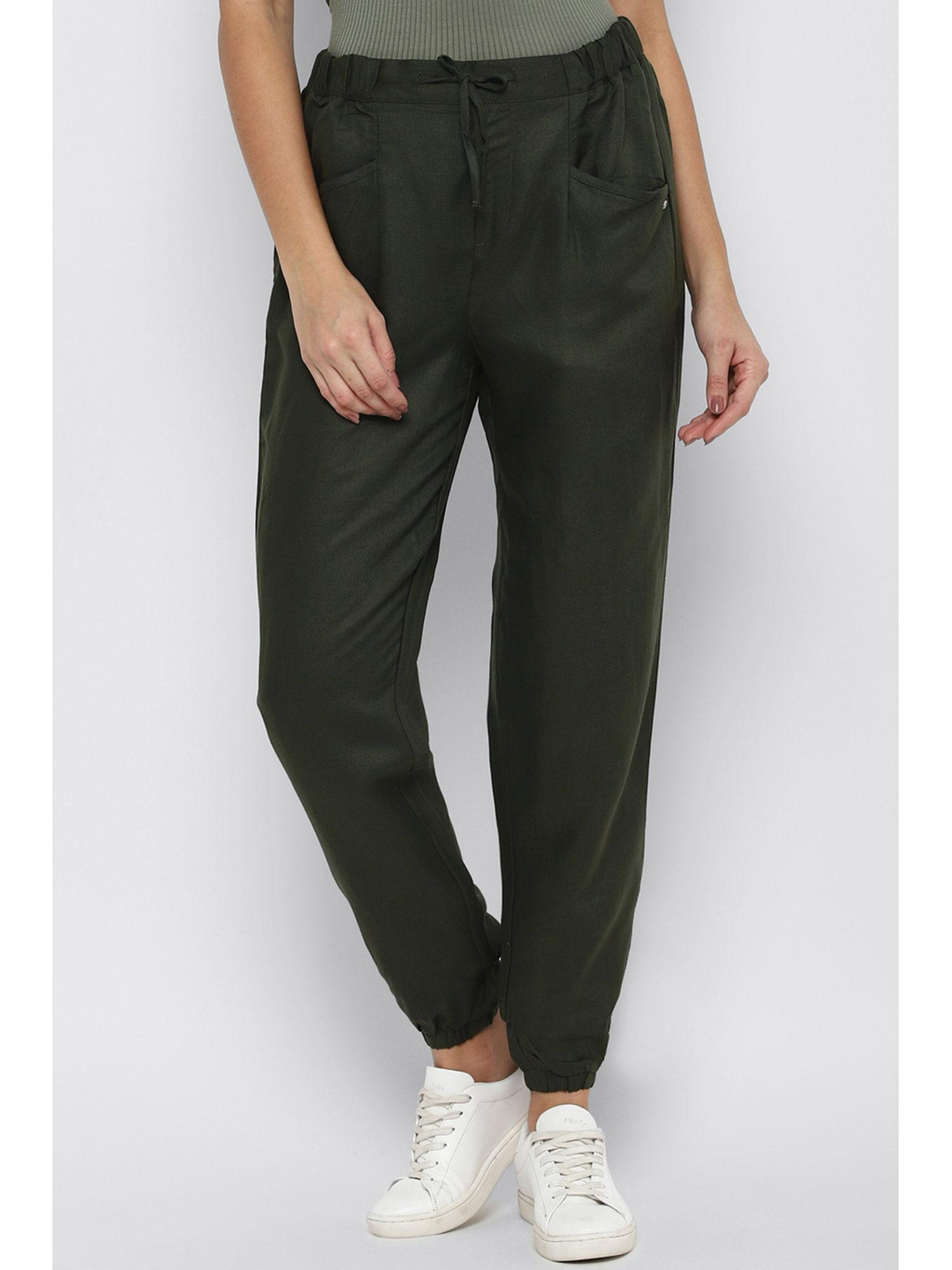 olive jogger pants