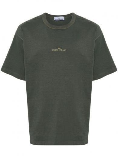 olive logo detail t-shirt