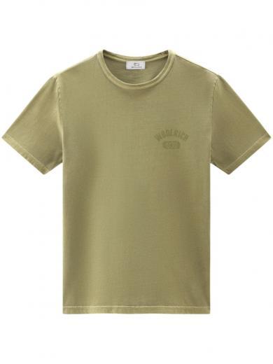 olive logo print t-shirt