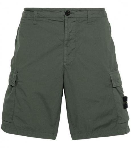 olive logo regular shorts