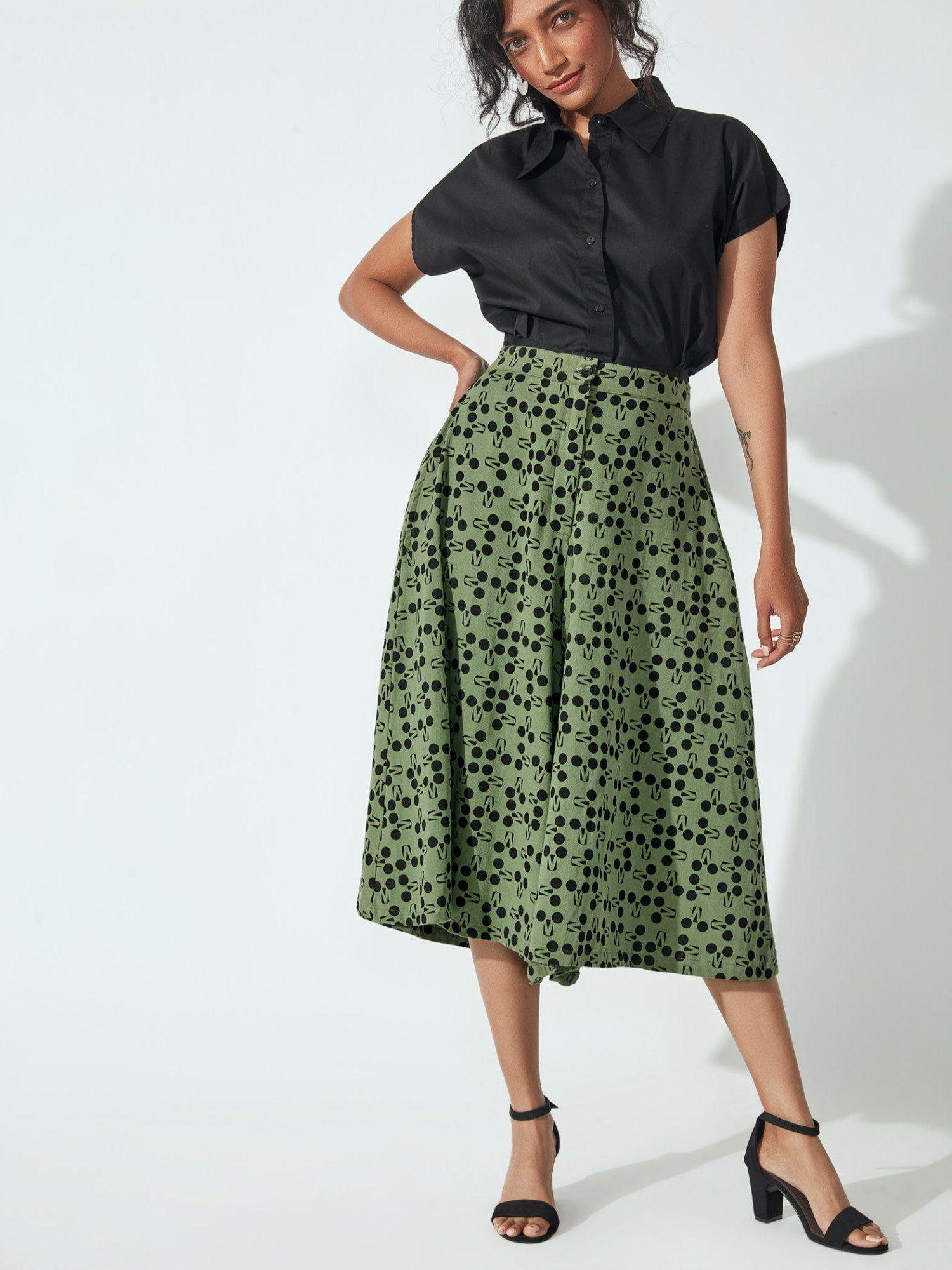 olive mickey monogram culotte by disney