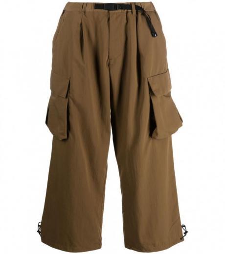 olive olive cargo trousers