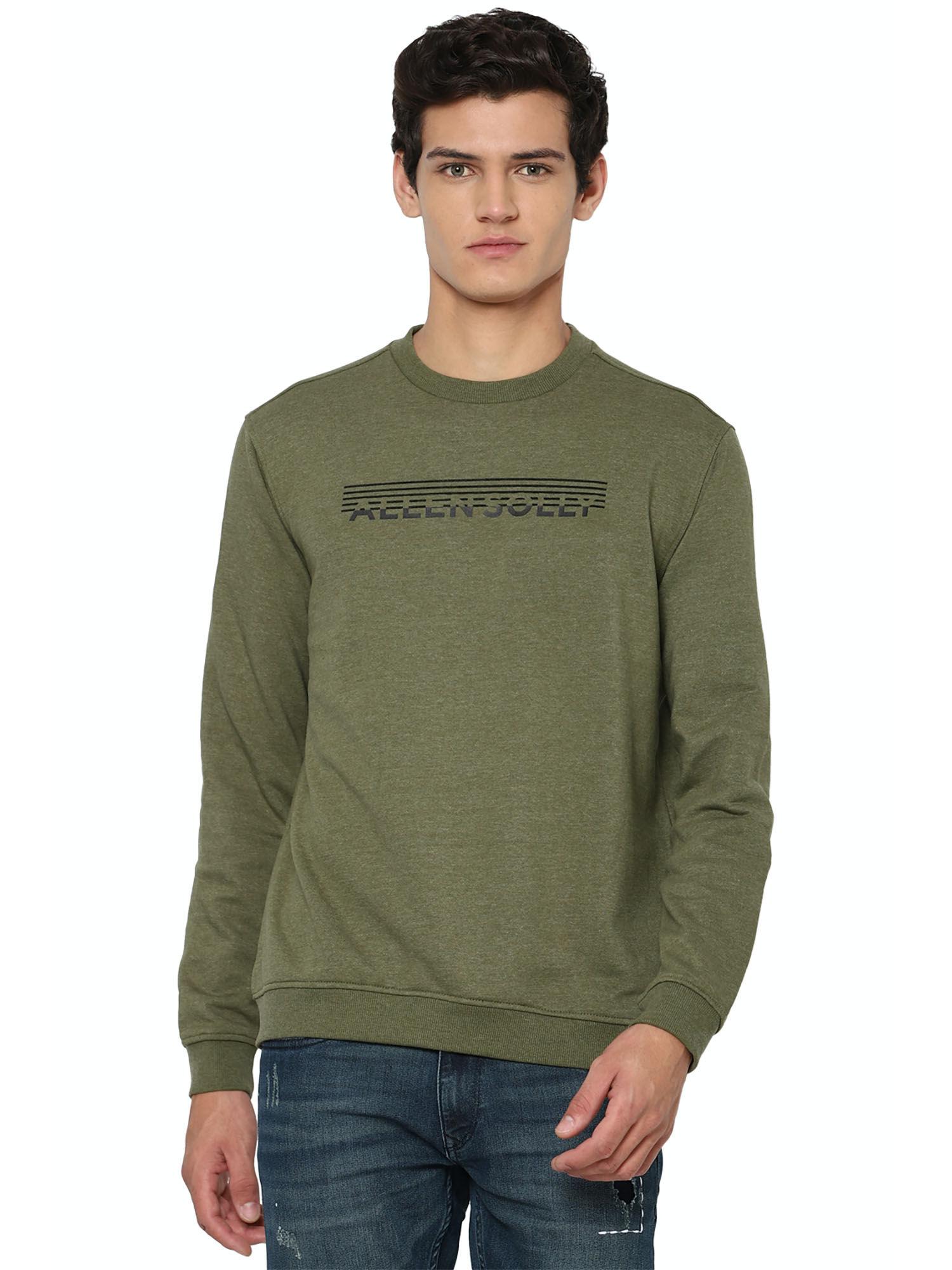 olive sweatshirt