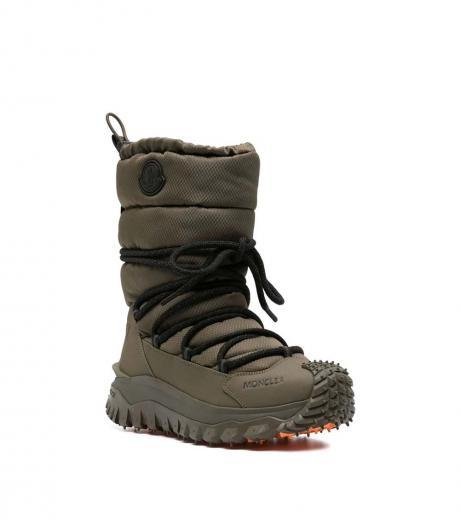 olive trailgrip padded boot