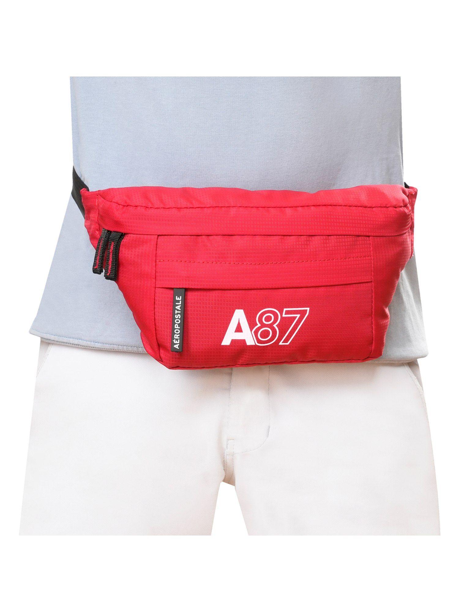 oliver unisex polyester waist bags - red