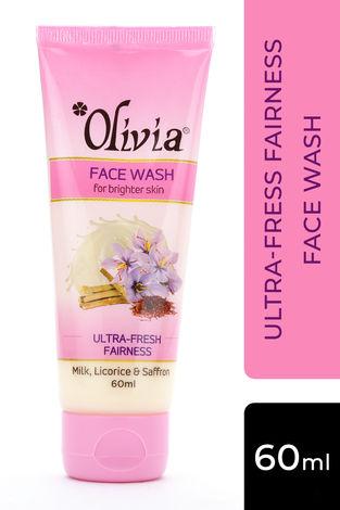 olivia fairness face wash (60 ml)