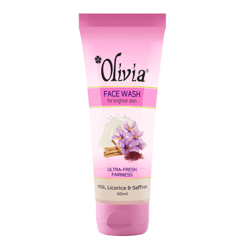 olivia fairness face wash