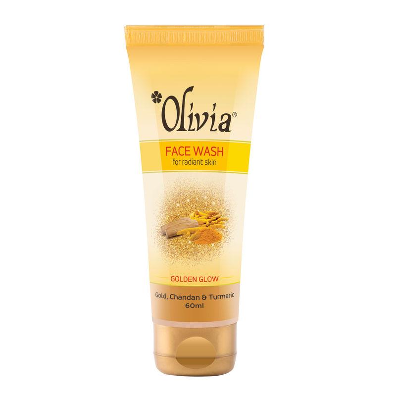 olivia golden glow face wash