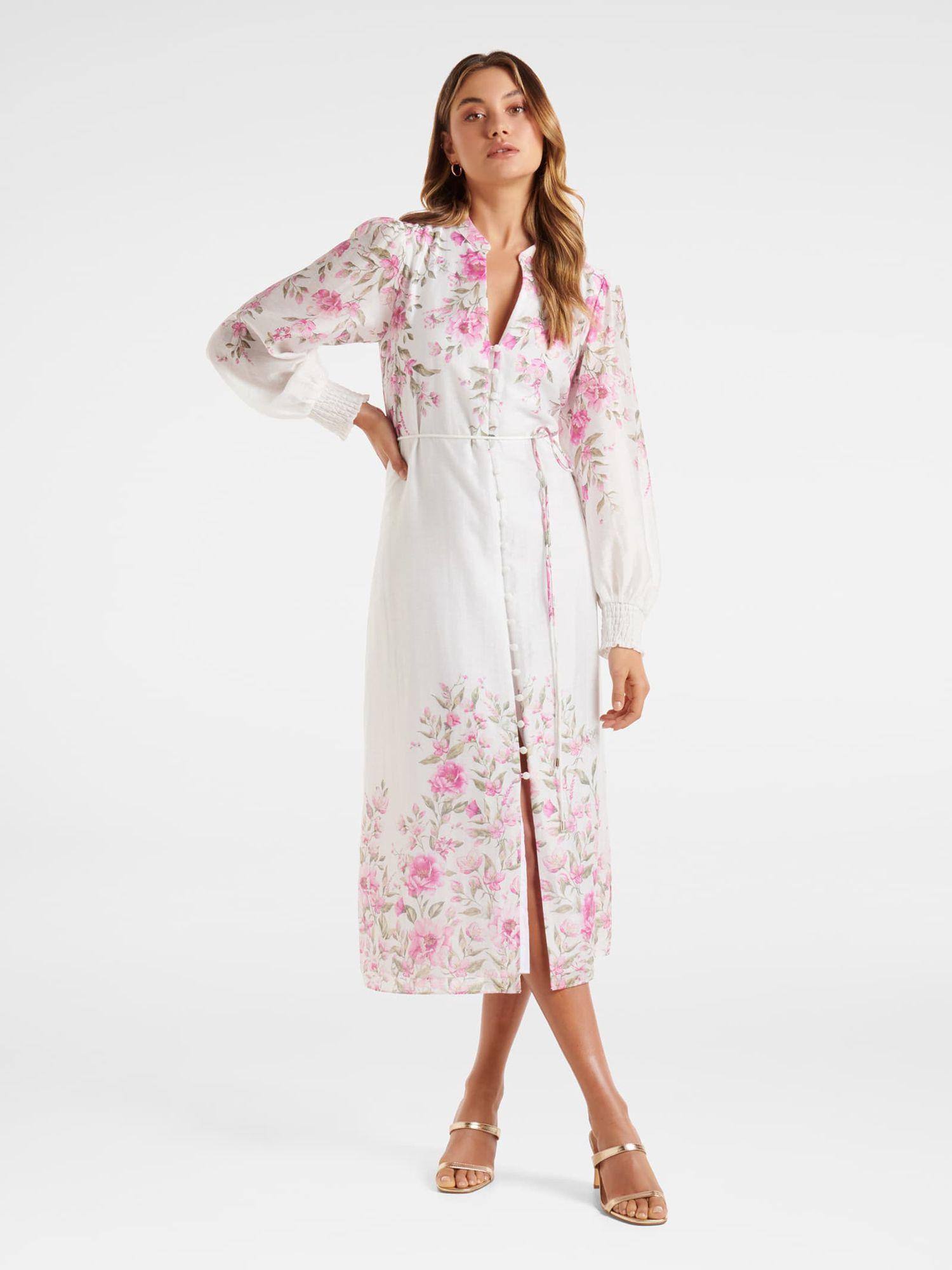 olympia printed shirt dress (set of 2)