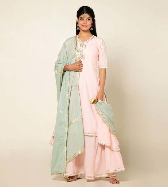 omaana jaipure zara dress & dupatta