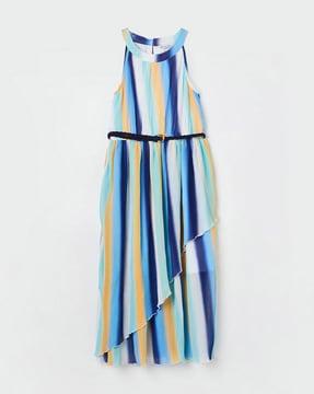 ombre-dyed sleeveless dress