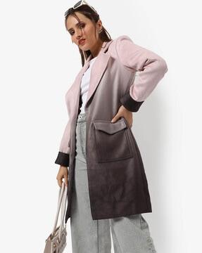 ombre trench coat