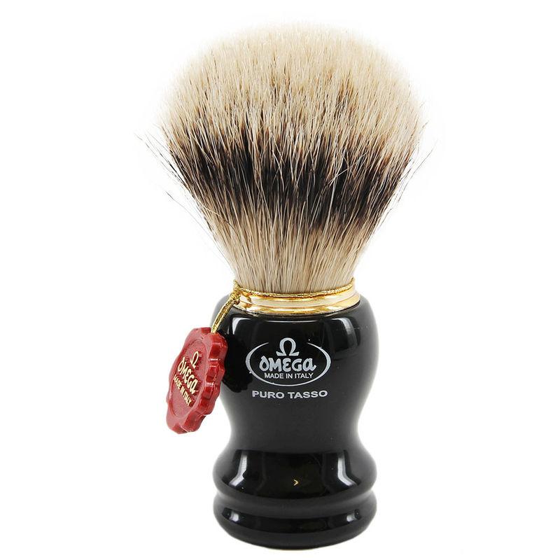 omega 618 silvertip badger shaving brush