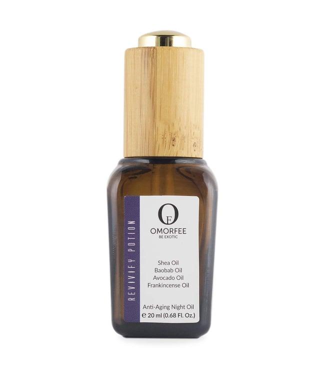 omorfee revivify potion anti-aging night oil 20 ml