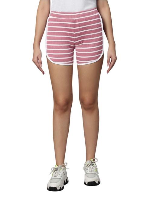 omtex pink printed sports shorts