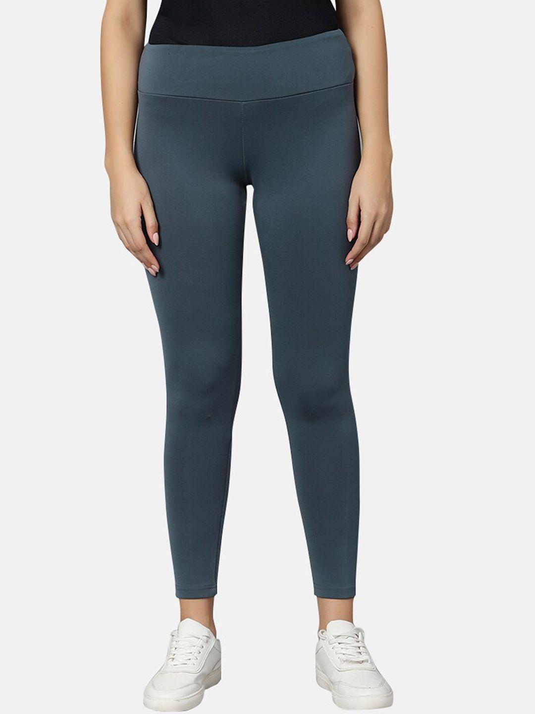 omtex ankle-length high-rise yoga tights