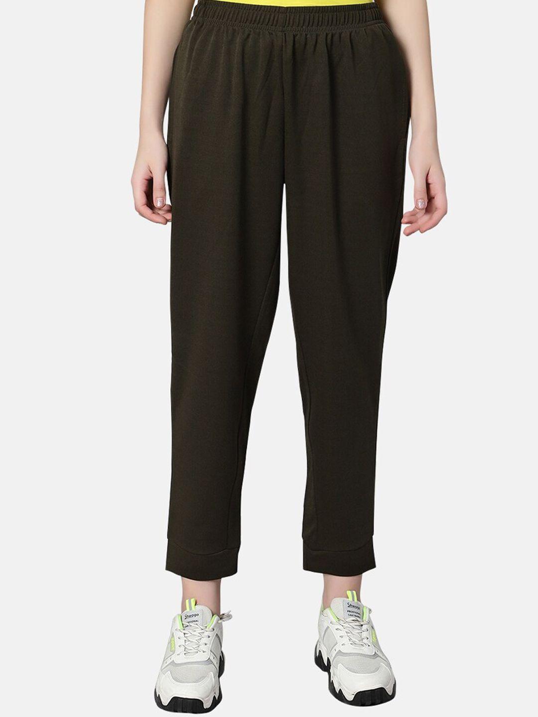 omtex women mid-rise trousers