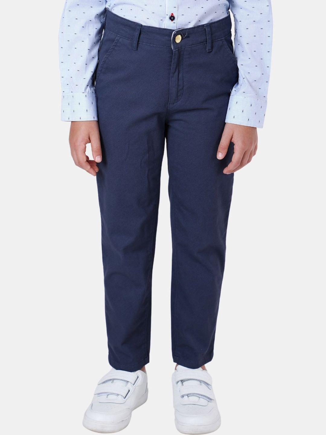 one friday boys cotton regular fit relaxed trouser