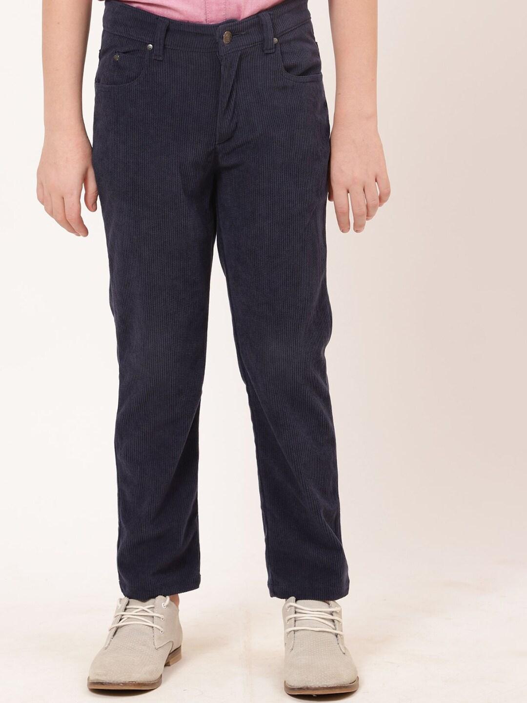 one friday boys relaxed mid-rise trousers