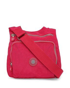 one compartment shoulder bag with adjustable strap