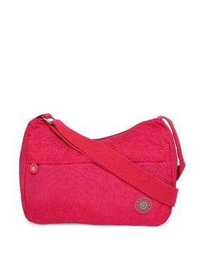 one compartment shoulder bag with adjustable strap