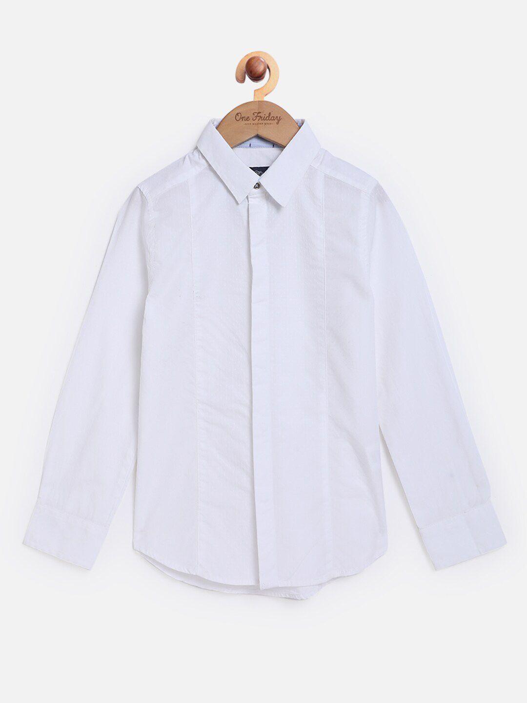 one friday boys casual pure cotton shirt