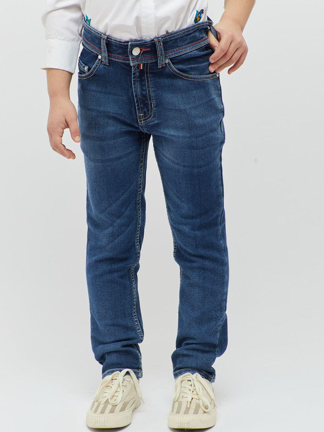 one friday boys mid-rise clean look light fad jeans