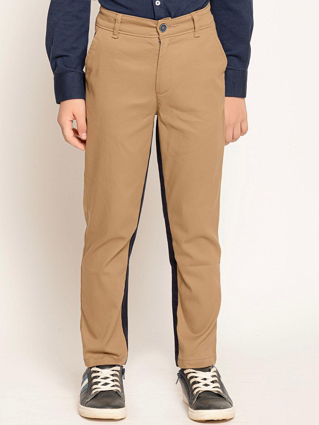 one friday boys relaxed cotton chinos trousers