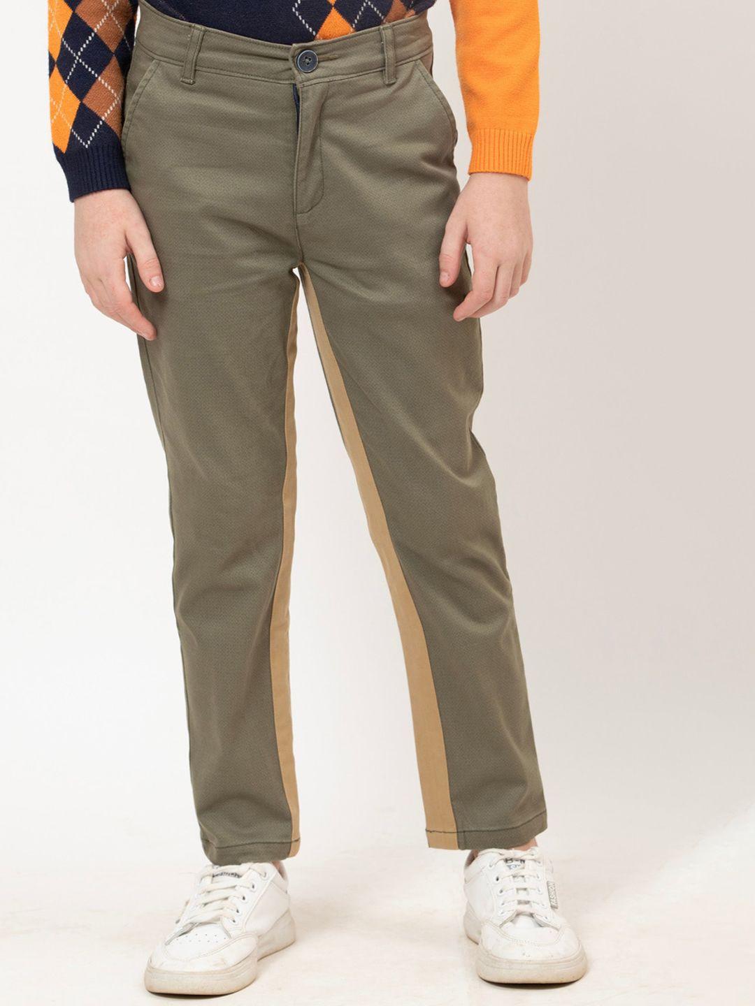 one friday boys relaxed cotton chinos trousers