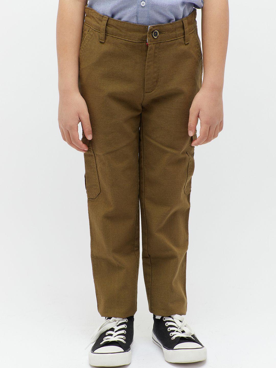 one friday boys relaxed mid-rise cargo trousers