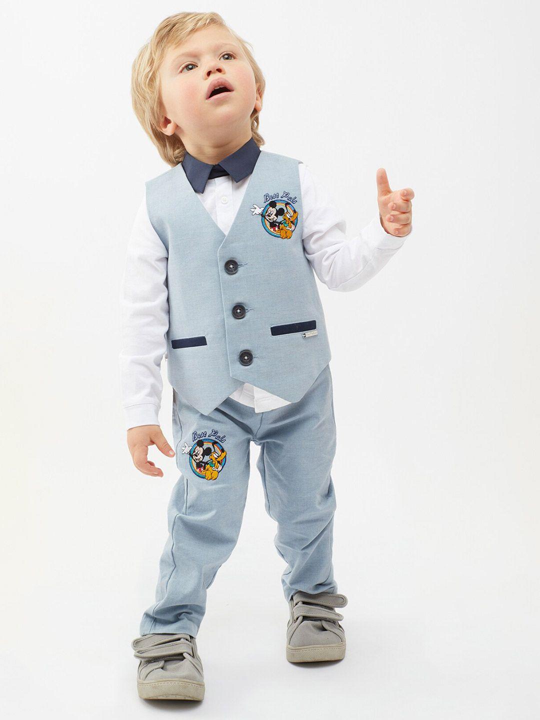 one friday boys shirt with trousers & waistcoat