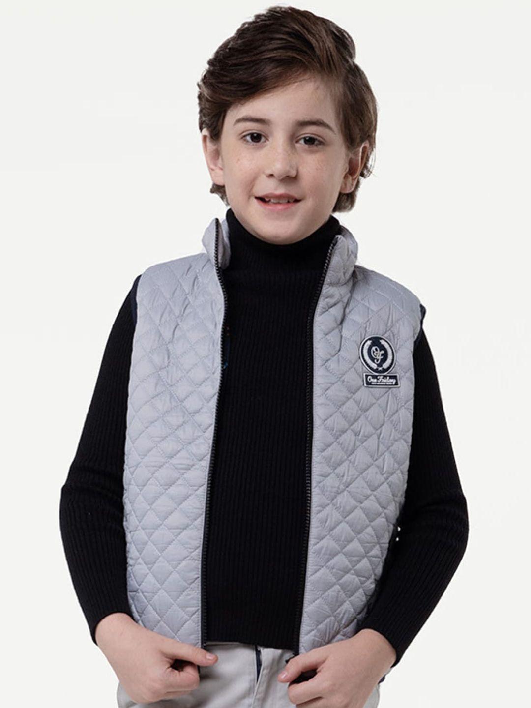 one friday boys sleeveless quilted jacket