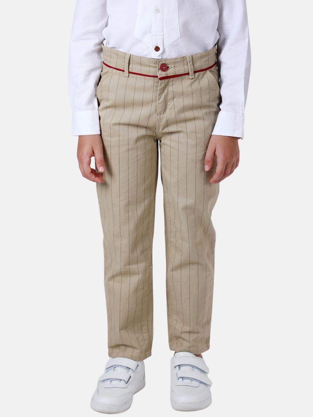 one friday boys striped relaxed trousers