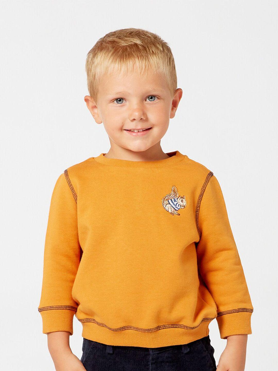 one friday boys yellow sweatshirt
