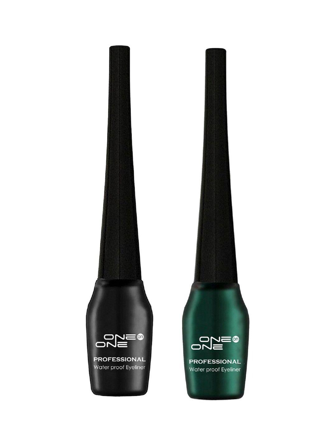 one on one set of 2 professional waterproof liquid eyeliner