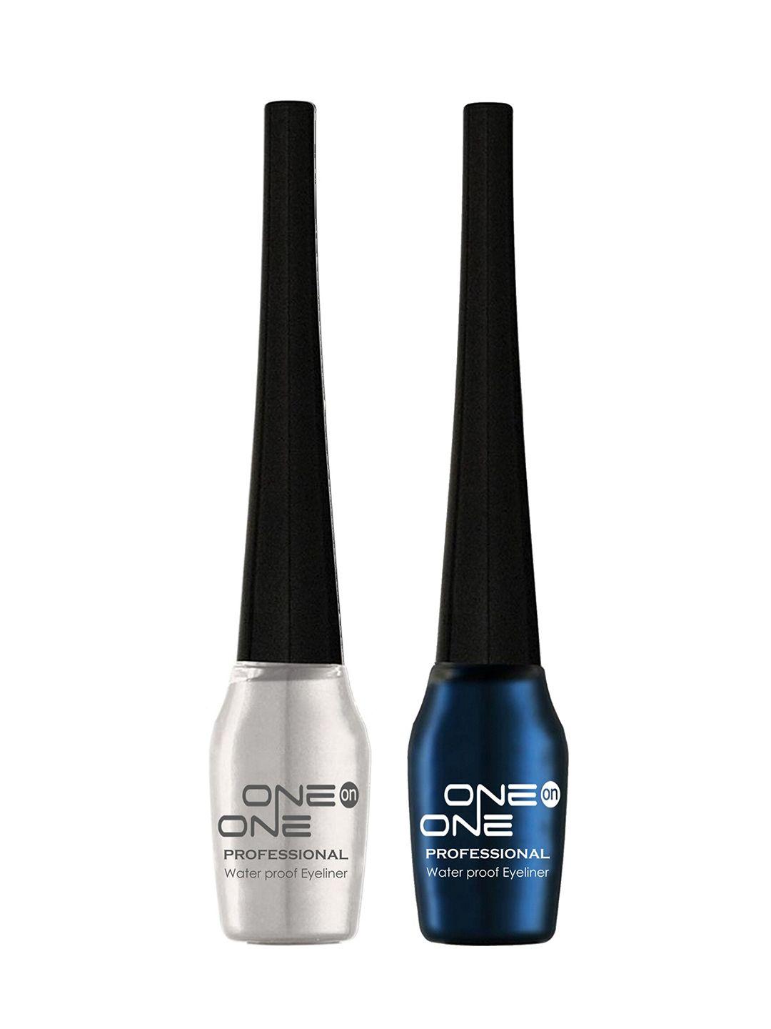 one on one set of 2 professional waterproof liquid eyeliners