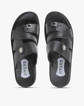 one-ring slip-on sandals