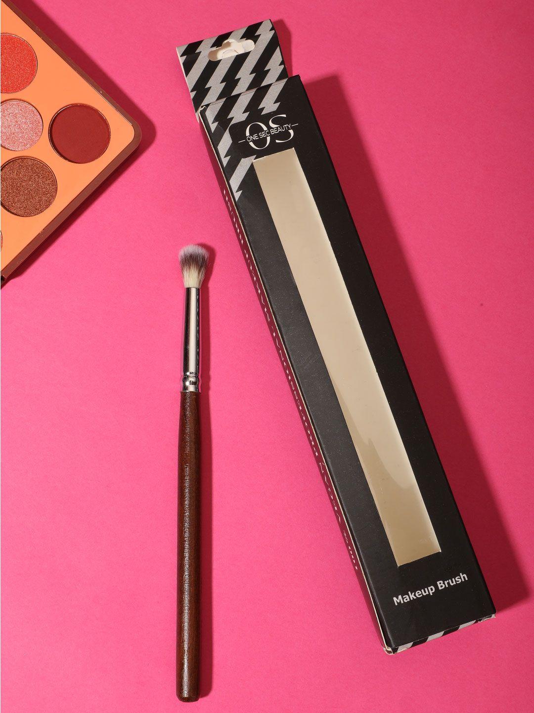 one sec beauty eye brush with rose wood handle