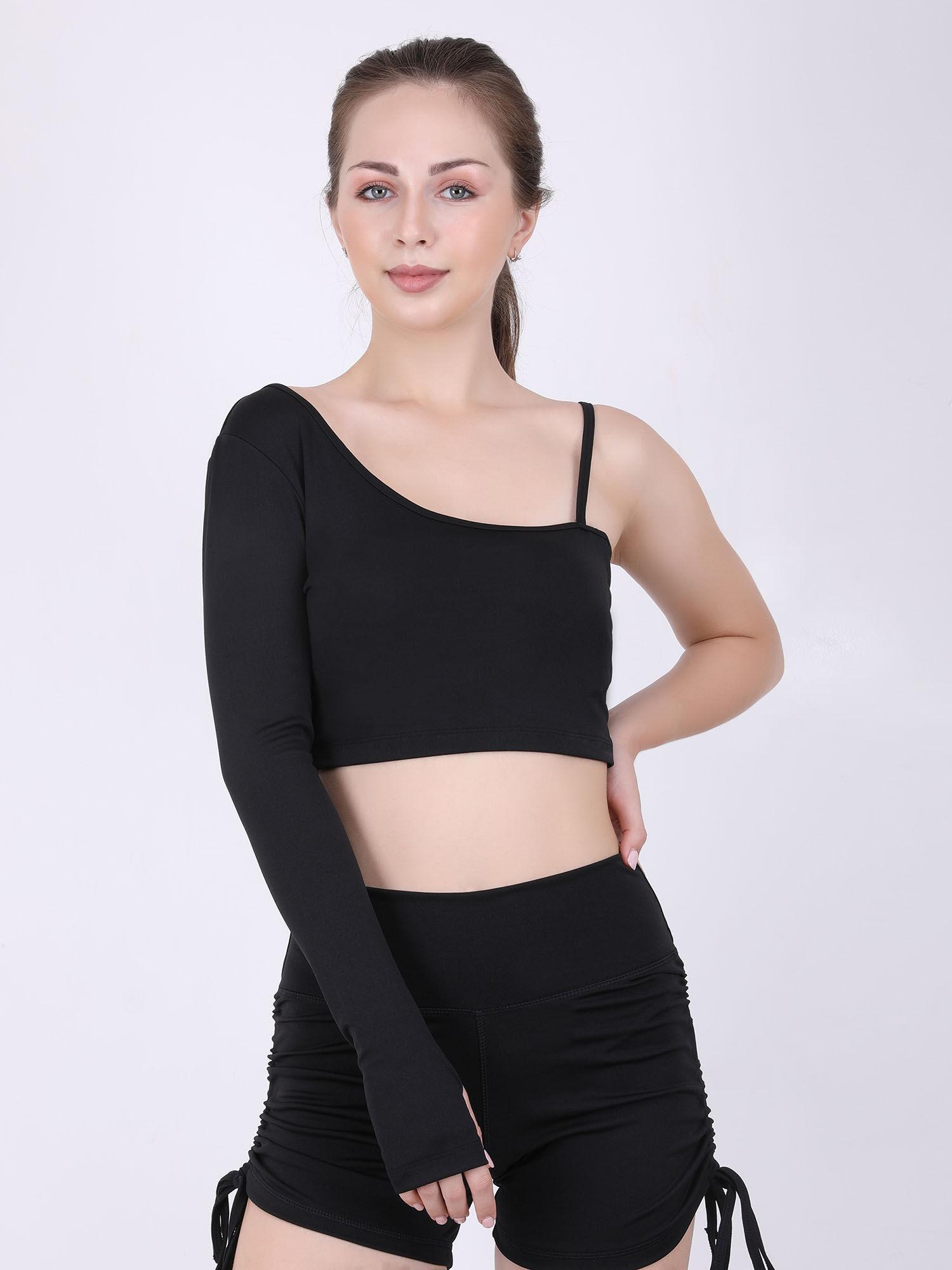 one shoulder top