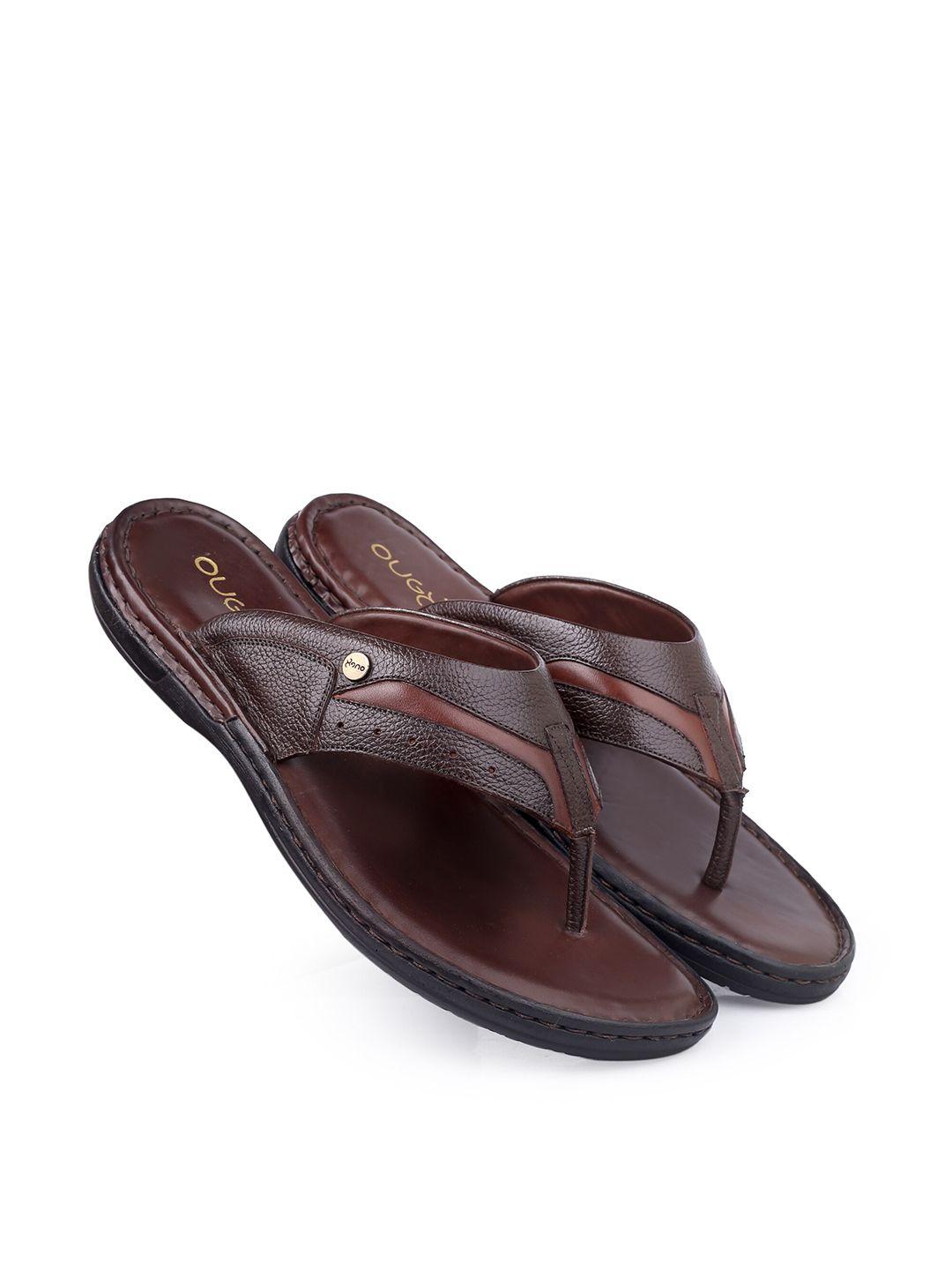one8 select by virat kohli men leather slippers