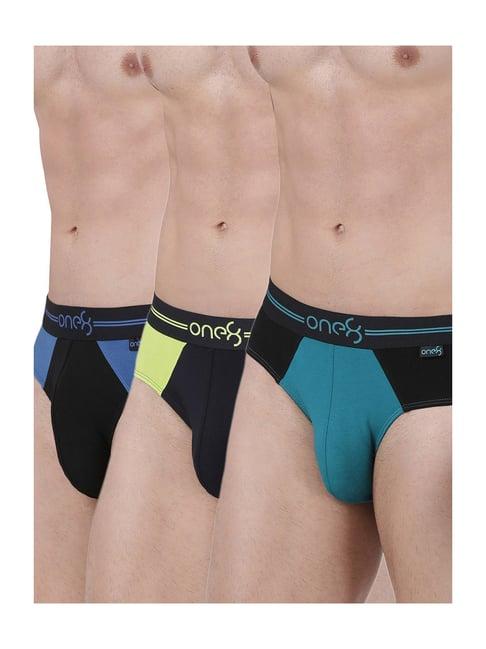 one8 by virat kohli multicolor cotton briefs (pack of 3)