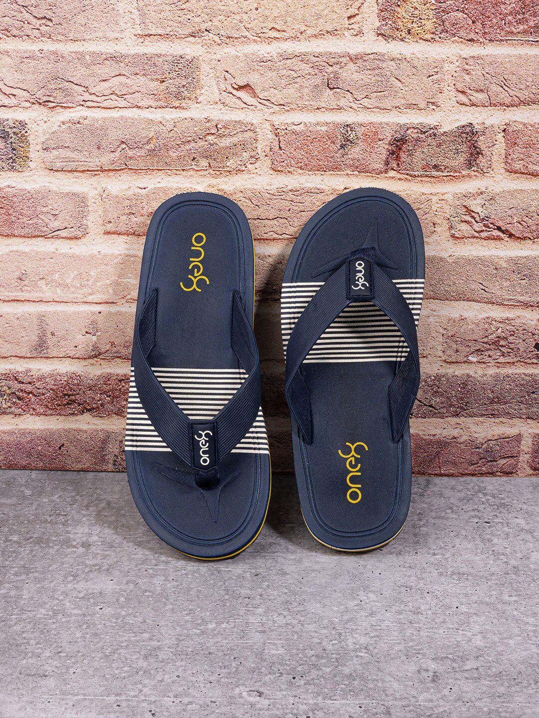 one8 men anti-skid sole water resistant thong flip-flops