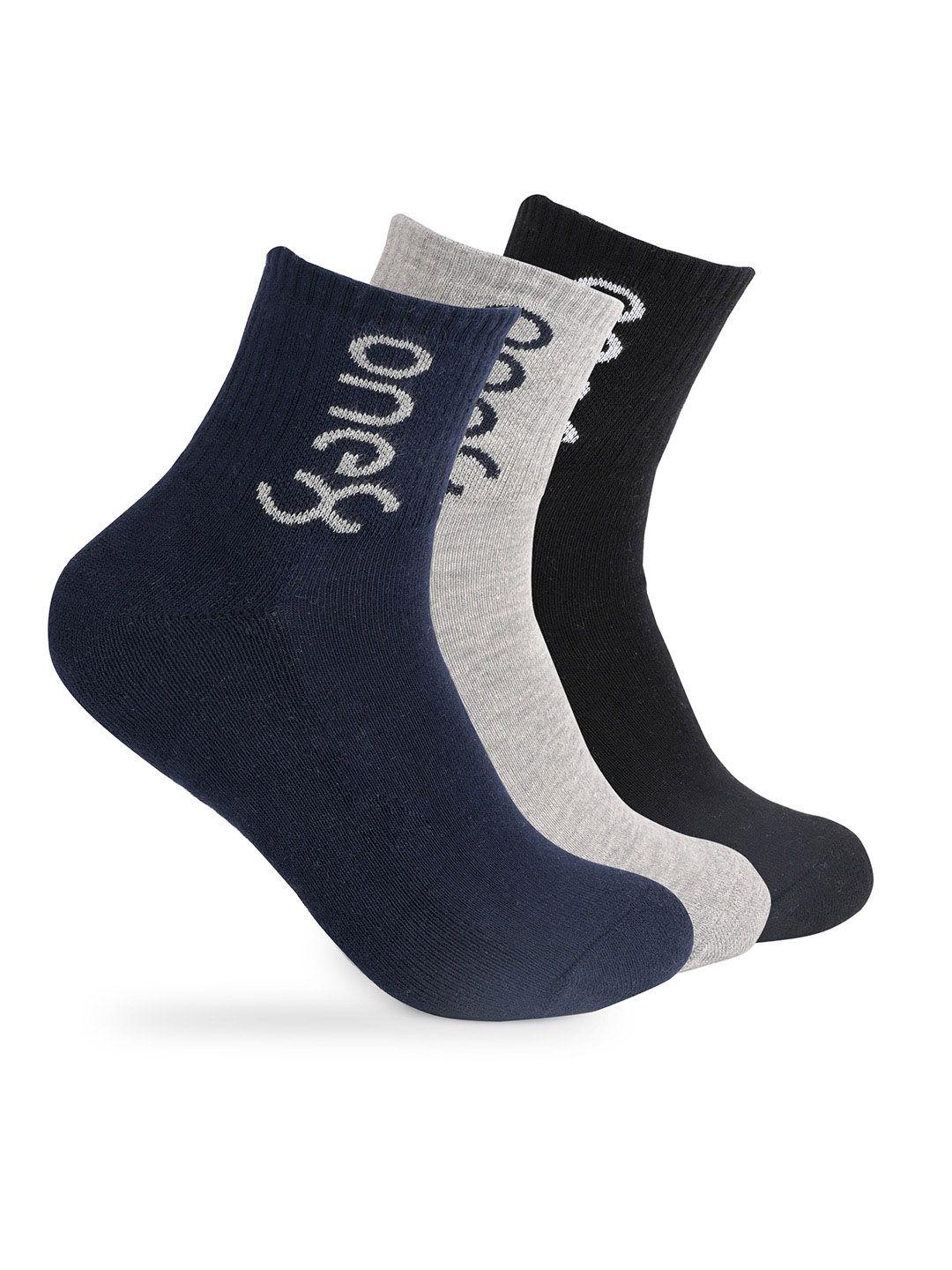one8 men pack of 3 above ankle-length cotton socks